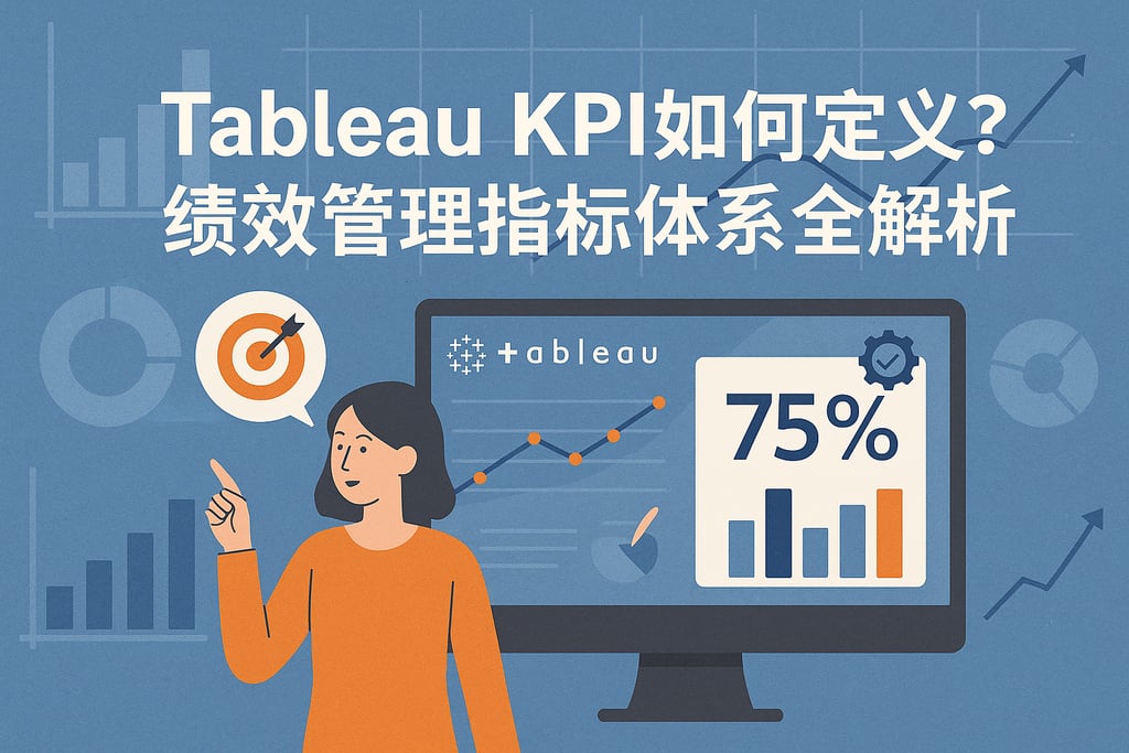 Tableau KPI如何定义？绩效管理指标体系全解析